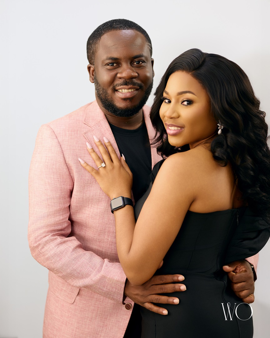 Couple sitting together